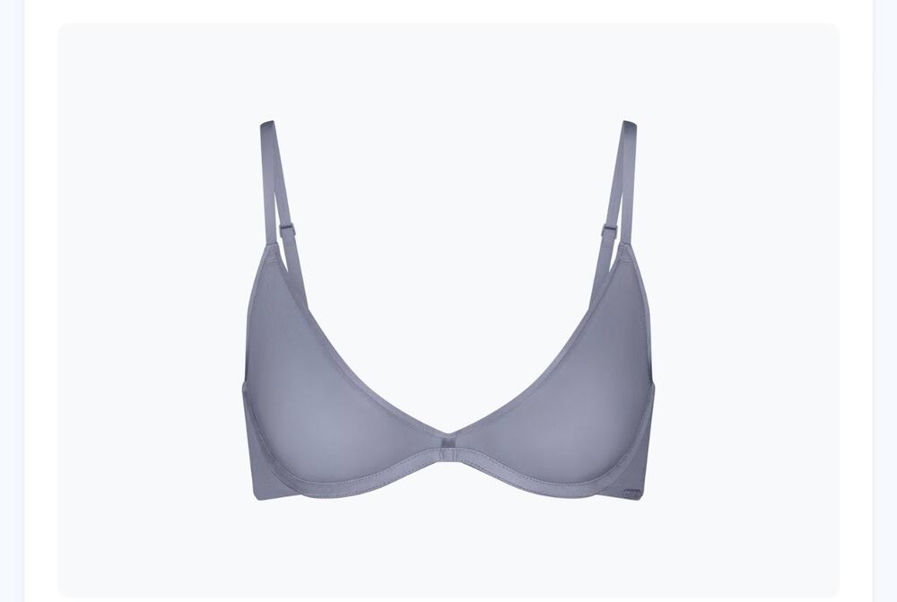Skims Weightless scoop  bra slate 46DD